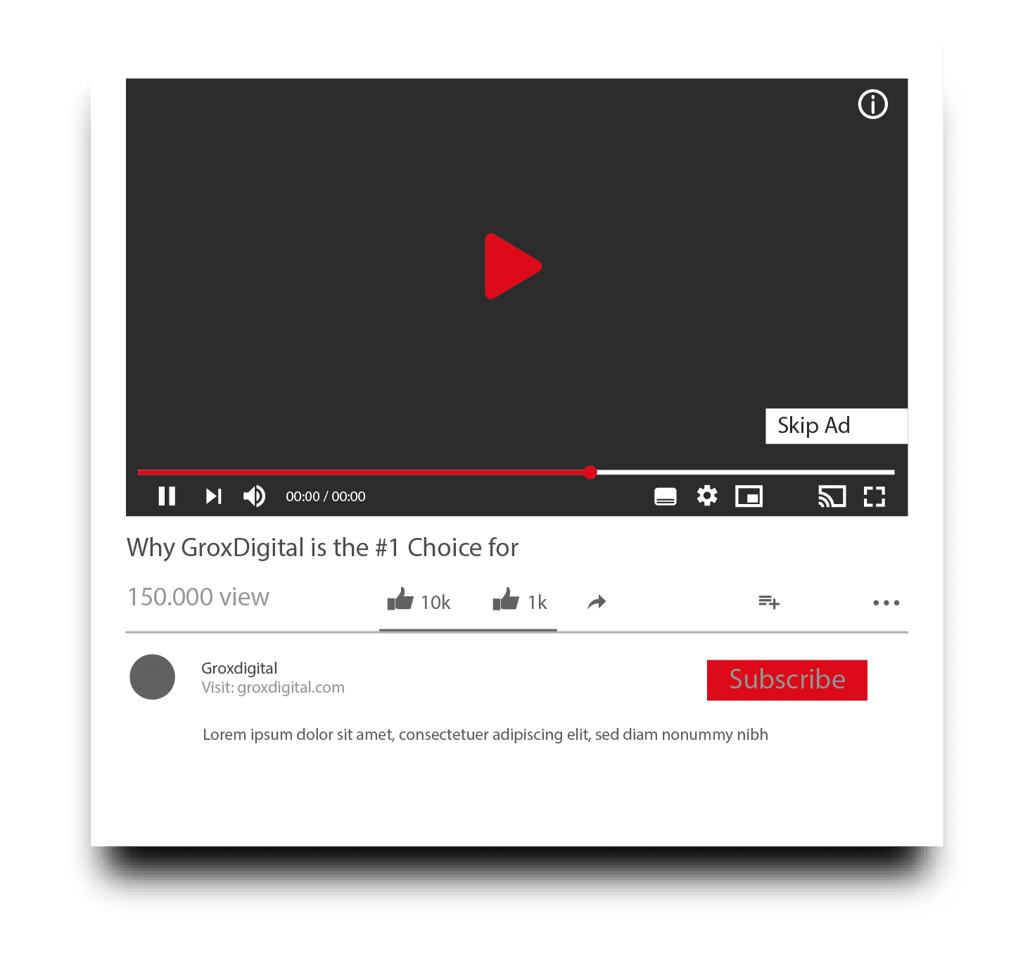 High-performance YouTube marketing agency helping businesses grow with creative strategies and channel optimization.
